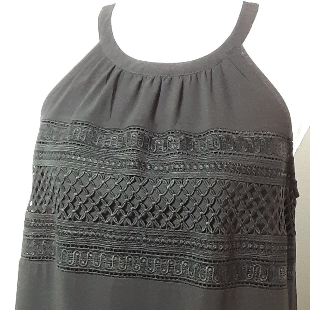 Loft Black Summer Dress Size S
